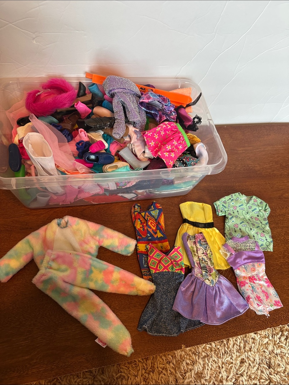 Assorted Barbie Doll Clothing Set in Multicolor - Fashion Outfit Pack